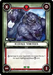 Icefall Yhetees - Foil